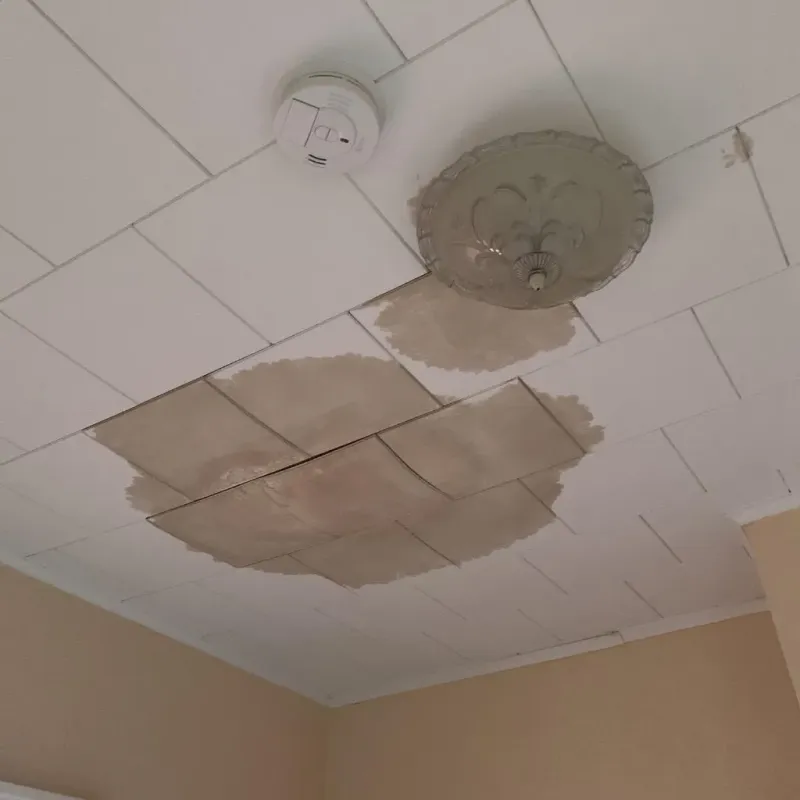 Ceiling Water Damage Repair in McPherson County, KS