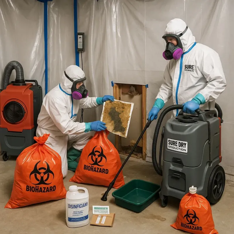 Contaminated Water Handling Protocols process in McPherson County, KS
